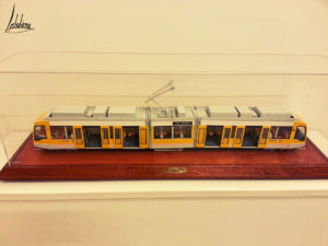 Maquette tramway, musée carris