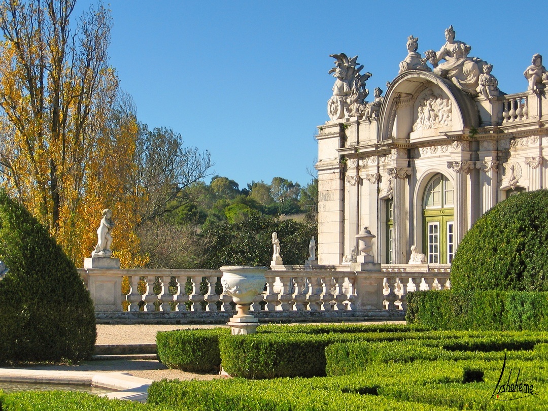 Aile Robillon, Palais de Queluz à Sintra, près de Lisbonne, Portugal