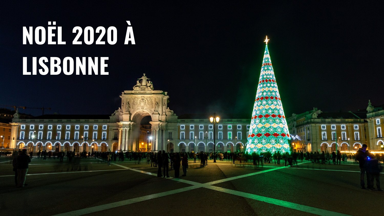 Noël 2020 à Lisbonne, Portugal